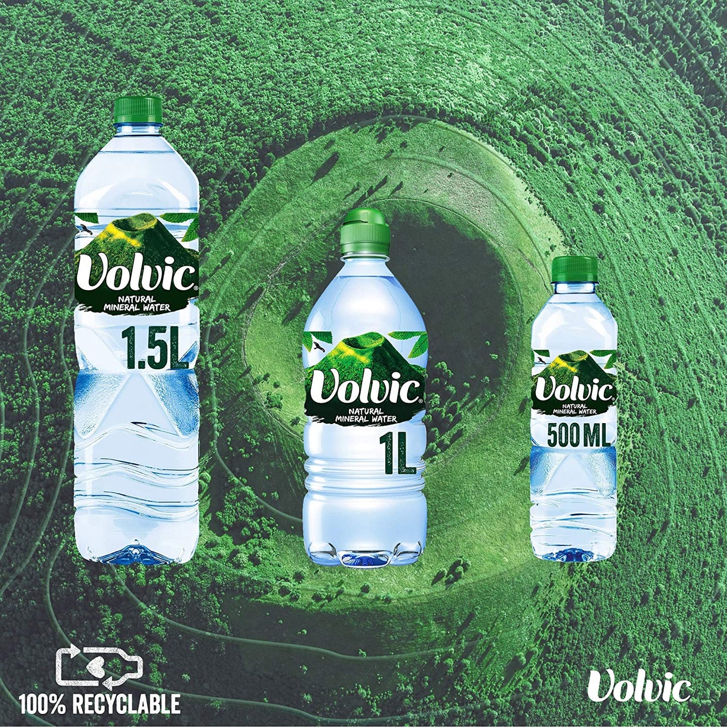 Volvic Mineral Water Still 24 x 500ml (Plastic Bottle) - UK BUSINESS SUPPLIES