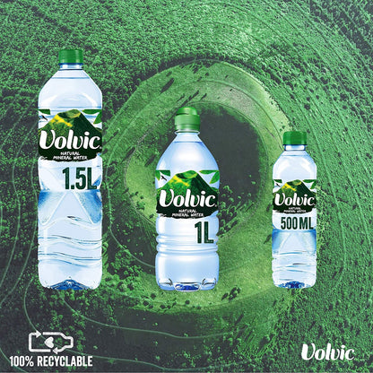 Volvic Mineral Water Still 24 x 500ml (Plastic Bottle) - UK BUSINESS SUPPLIES
