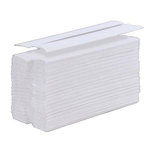5 Star C-Fold 1-Ply Recycled Hand Towel 230x310 White (Pack of 12) 936512
