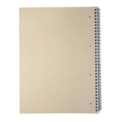 5 Star Recycled Spiral Notebook Ruled Margin Perforated 100 Page A4+ Green/White (Pack of 10) 938276