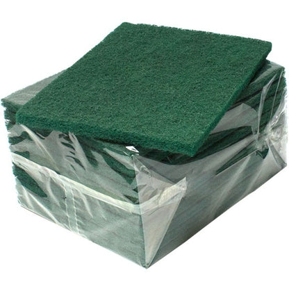 Janit-X Professional Use Large Kitchen Scourer Green 10-100 Pack