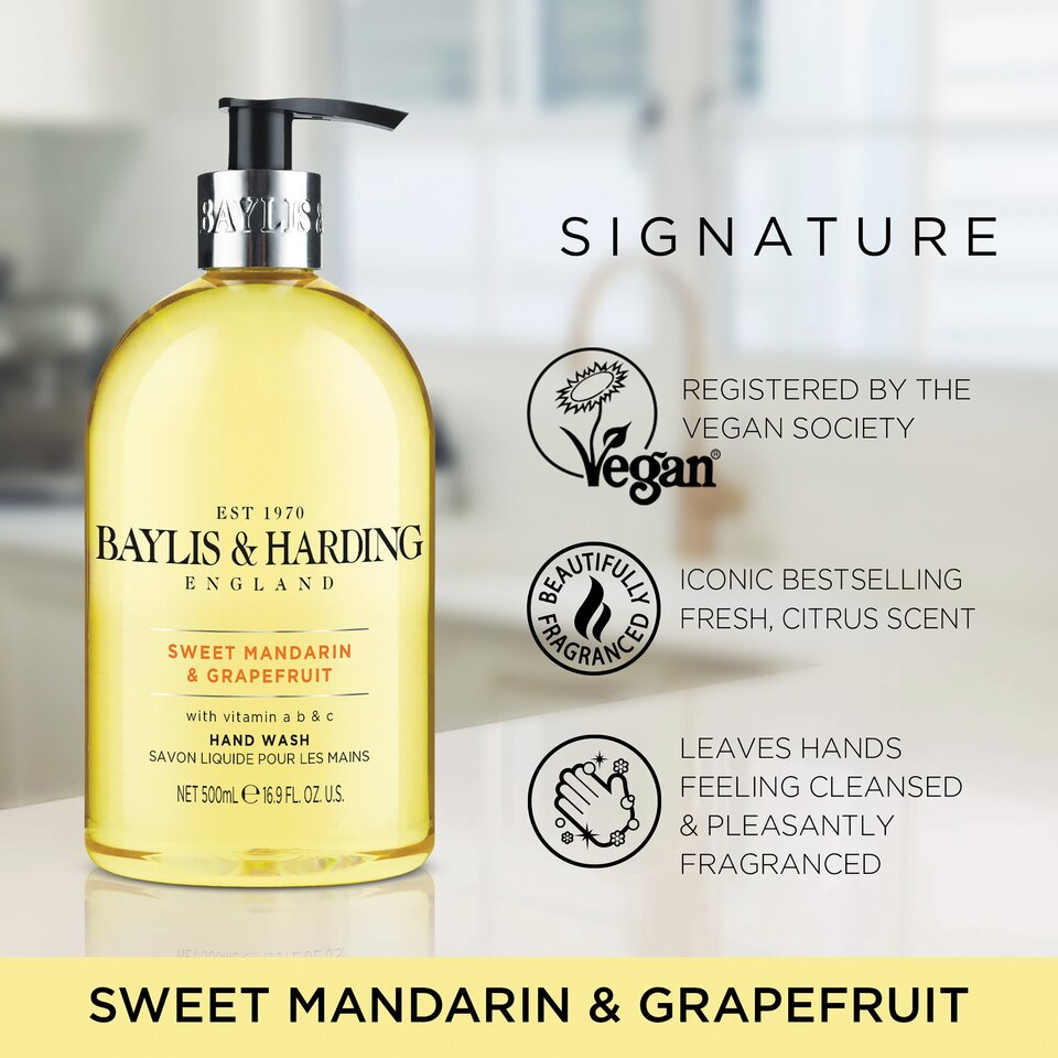 Baylis & Harding Sweet Mandarin & Grapefruit Hand Wash Refill 2x5 Litre