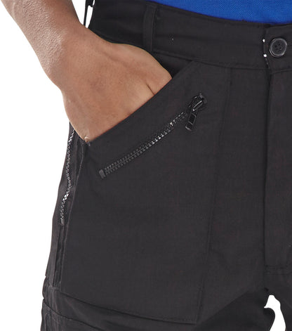 Beeswift Workwear Grey Action Work Trousers ALL SIZES