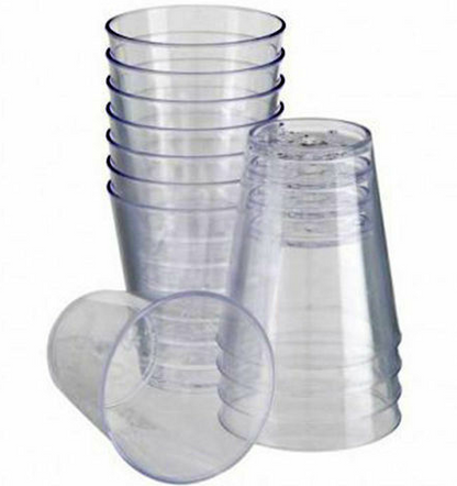 Belgravia 30ml/1oz  Plastic Shot Glasses (Pack of 100)