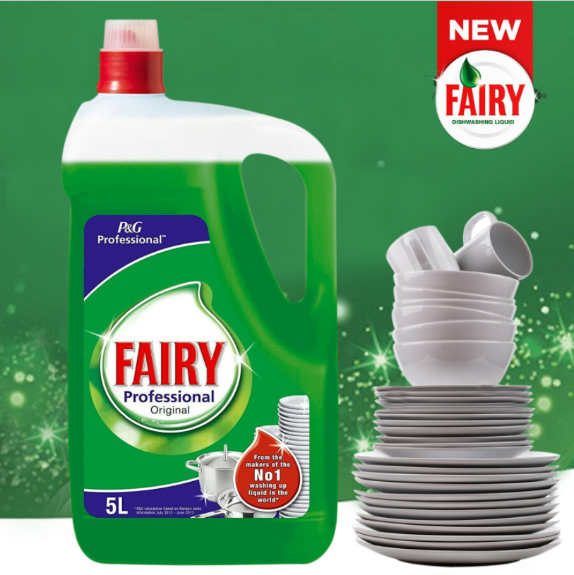 Fairy Original Professional  Washing Up Liquid 10 Litres | 2 x 5l Bundle