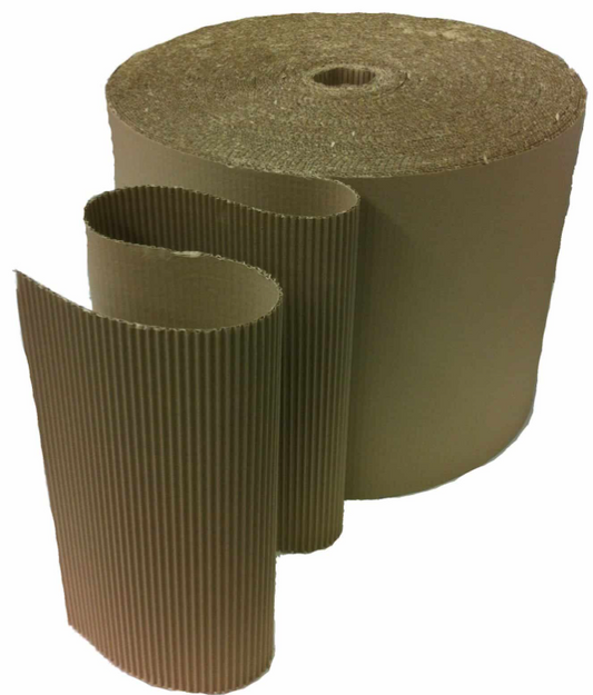 75m x 450mm Corrugated Paper Cardboard Sheet Rolls