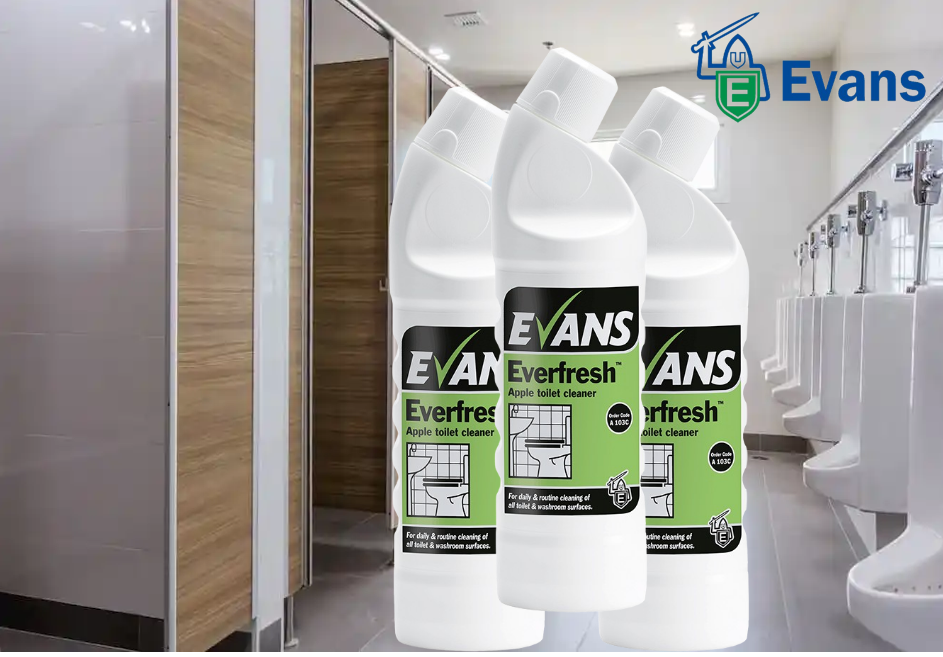Evans Vanodine Everfresh Apple Toilet Cleaner 1 Litre