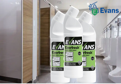 Evans Vanodine Everfresh Apple Toilet Cleaner 1 Litre