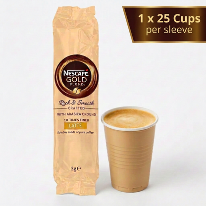 Nescafe Latte Gold Coffee In-Cup Vending 73mm (25 Cups)