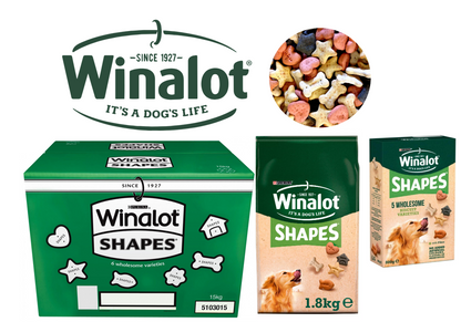 Winalot Dog Treats Shapes Dog Biscuits 4x1.8kg