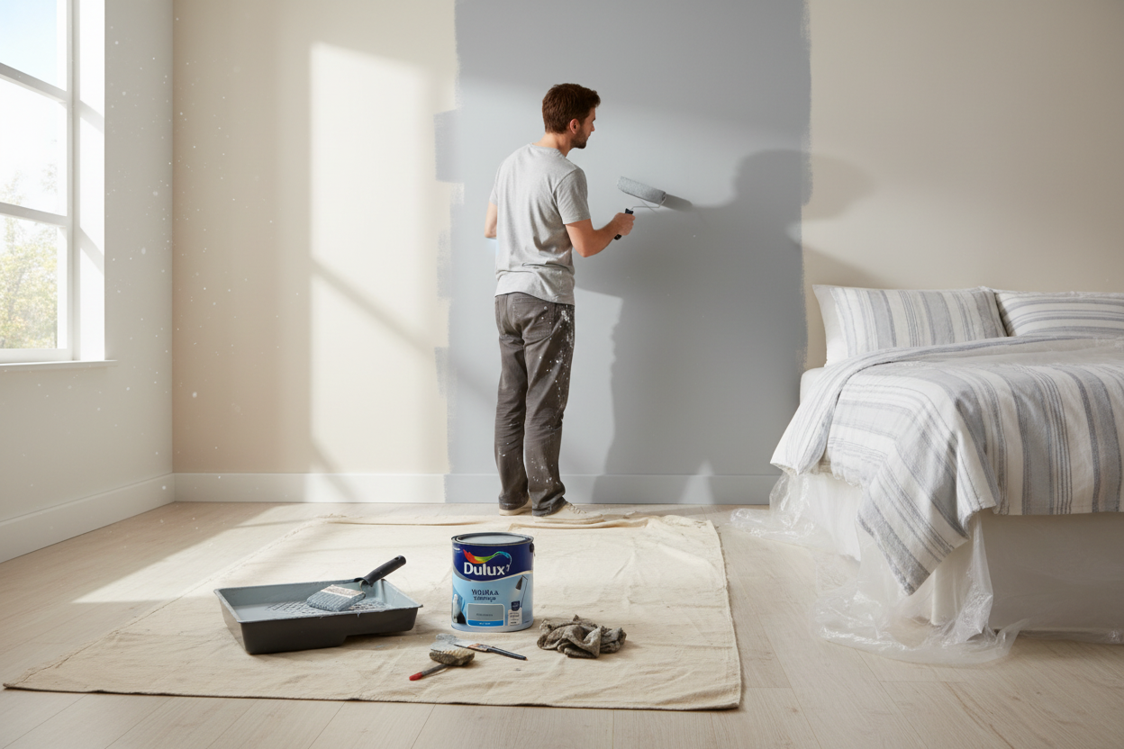 Dulux Matt Coastal Grey 2.5L | Walls and Ceilings | 1 x 2.5 Litre