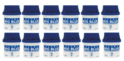 Ultra Big Blue Automatic Toilet Bowl Cleaner , Blue, Unscented, 900 Flush Cartridge - Automatic bowl cleaners. - UK BUSINESS SUPPLIES