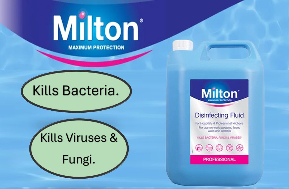 Milton Professional Disinfecting Fluid - 5L