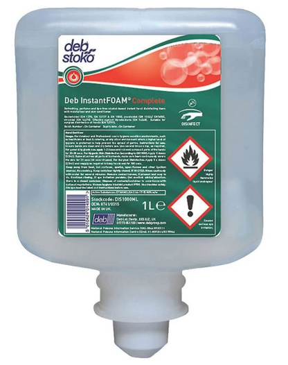 Deb Instant FOAM Complete Cartridge 1L {DIS1000ML} - UK BUSINESS SUPPLIES