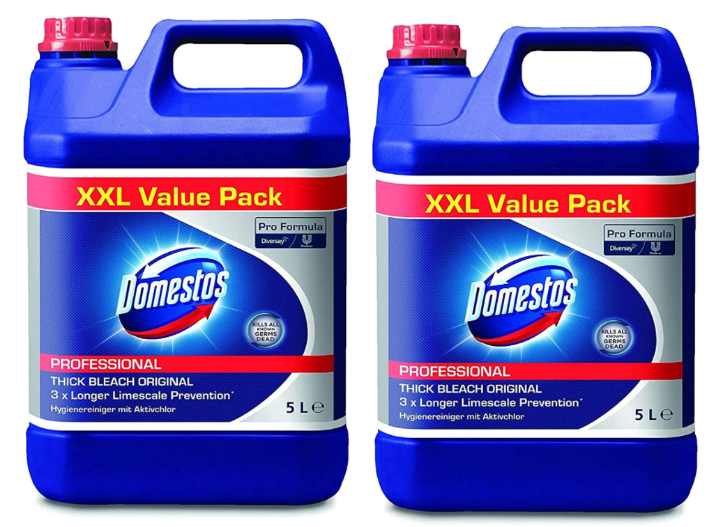 Domestos Professional Bleach 2 x 5 Litre