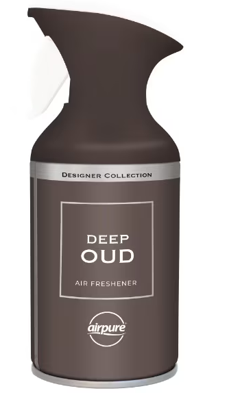 Airpure Aerosol Deep Oud 250ml Airfreshener Spray