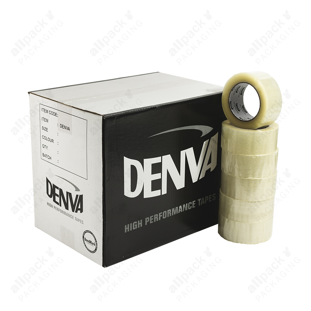Denva Quality Clear Packaging/Performance Tape 48mm x 66m