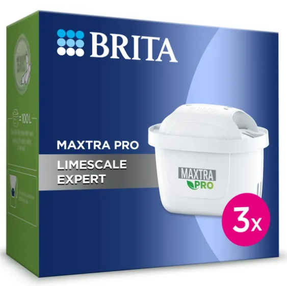 BRITA MaxtraPro Limescale Expert Cartridges - 3 Pack