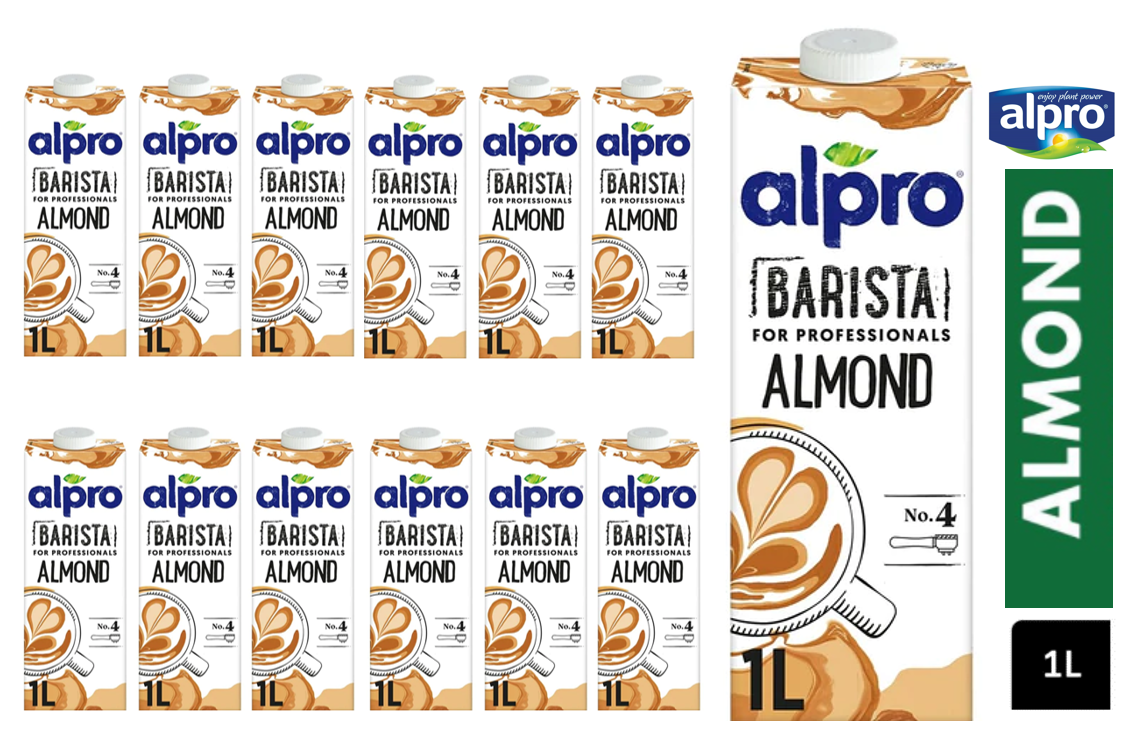 Alpro Almond Milk for Professionals 1ltr - UK BUSINESS SUPPLIES