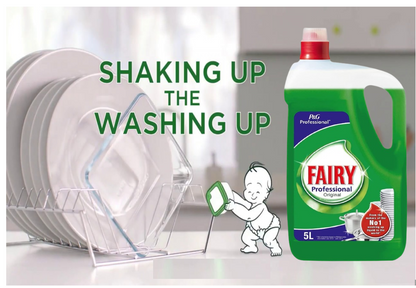 Fairy Original Professional  Washing Up Liquid 10 Litres | 2 x 5l Bundle