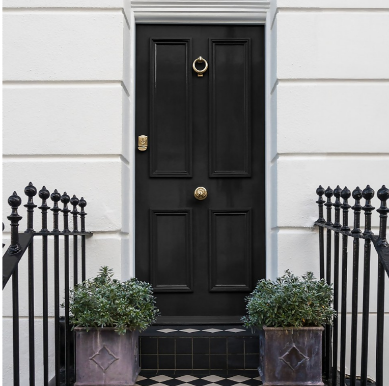 Crown Quick Dry Gloss Paint Jet Black 750Ml, Wood, Metal Int/Ext