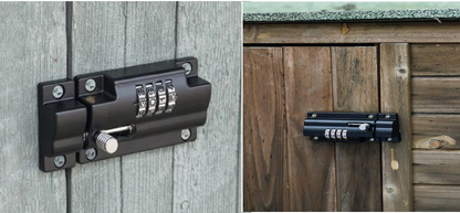 Burg Wachter {Sterling} CLB110BK 110mm 4 Combination Locking Bolt