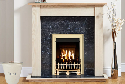 Manor Fireside Home Furnishings Coal Bucket Cream 0463