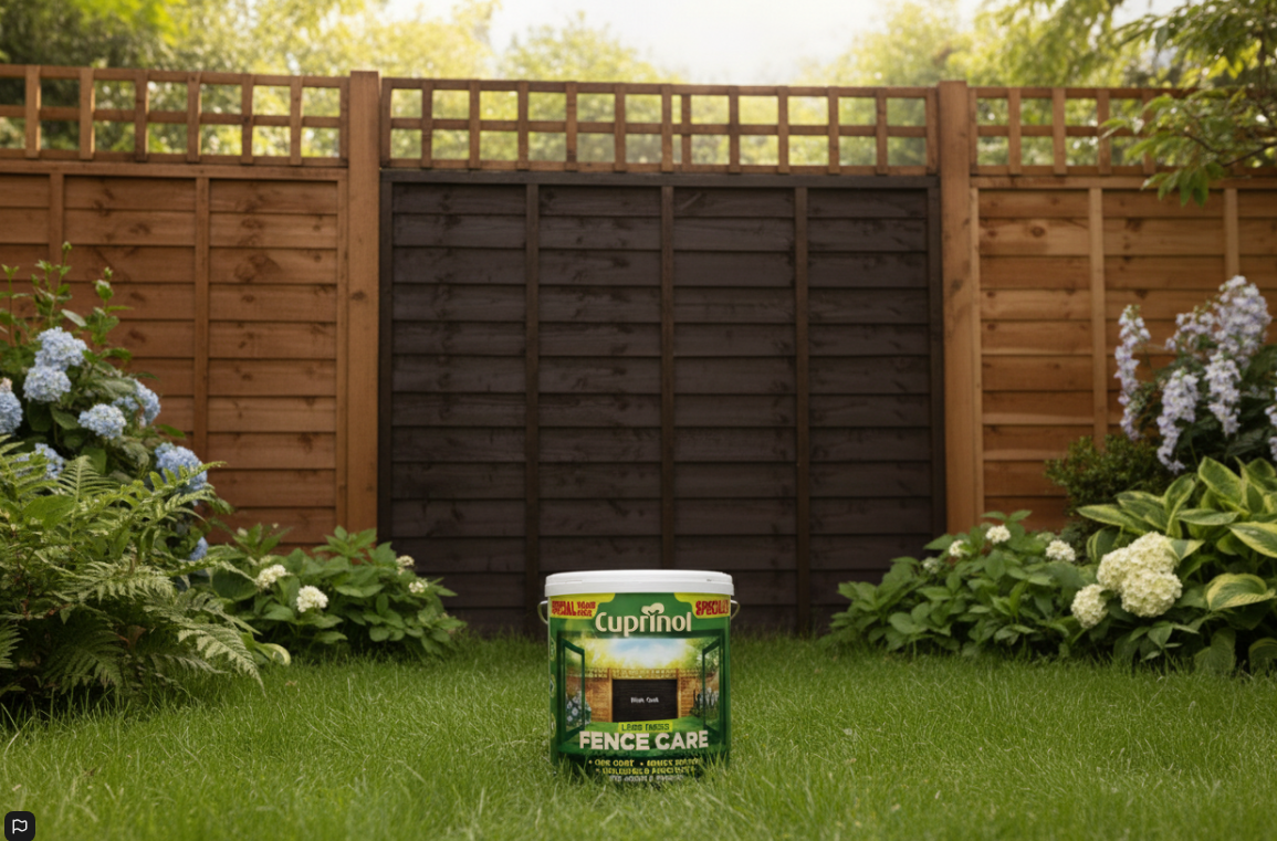 Cuprinol Lmfcro6L 6 Litre Less Mess Fence Care - Rich Oak