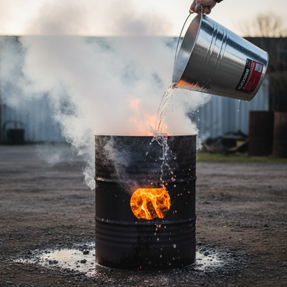 Fixtures Blackspur 15L Galvanised Steel Bucket | Large 15L Capacity | Wooden Handle