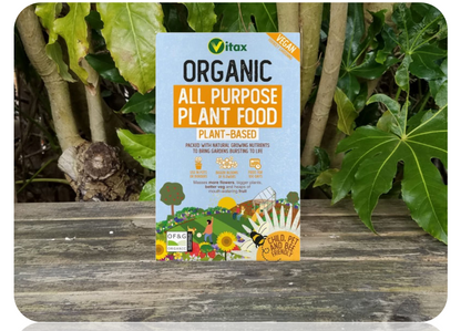 Vitax Organic All Purpose Plant Food | Plant Based | Vegan Friendly | 900g