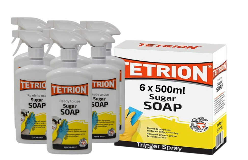 Tetrion Ready To Use Sugar Soap Spray 500ml