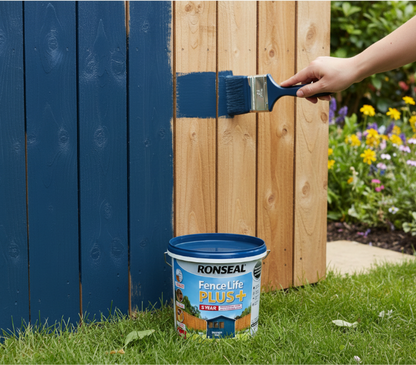 Ronseal Fence Life Plus+ Midnight Blue 5 Litre.
