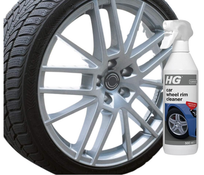 HG Car Wheel Rim Cleaner, Polish & Degreaser 500ml