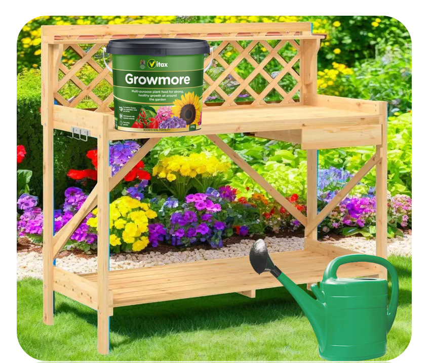 Vitax Growmore, General Purpose Fertiliser ,5Kg Tub