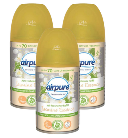 AirPure Jasmine Essence Refill 250ml | 3 x 250ml Bundle