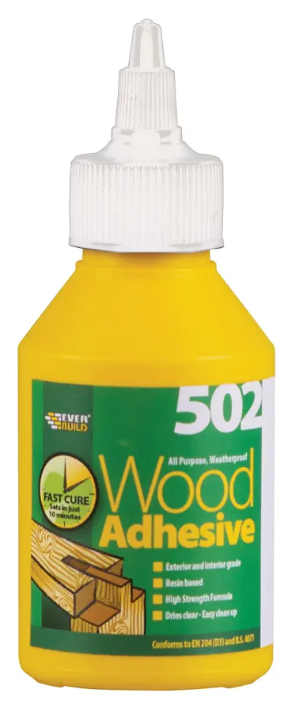 Everbuild 502 All Purpose Weatherproof Wood Adhesive 75ml
