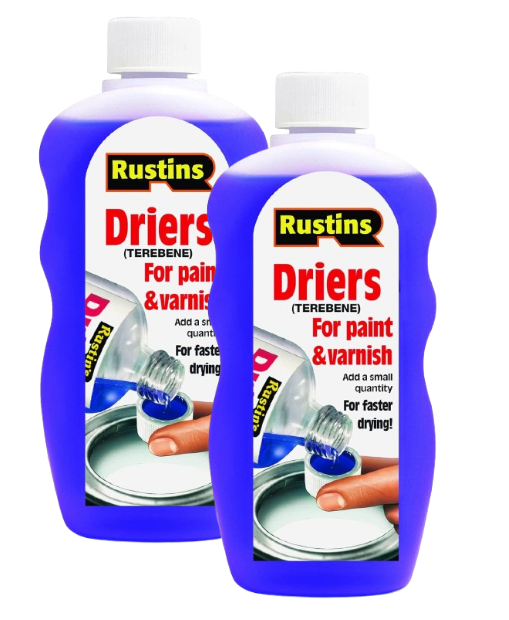 Rustins Paint Drier Liquid | Speeds up Drying for Paints & Varnish 300ml