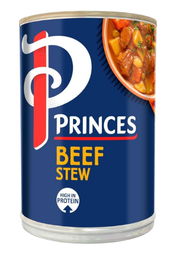 Princes Beef Stew | A meal in a tin | 6 x 392g tins