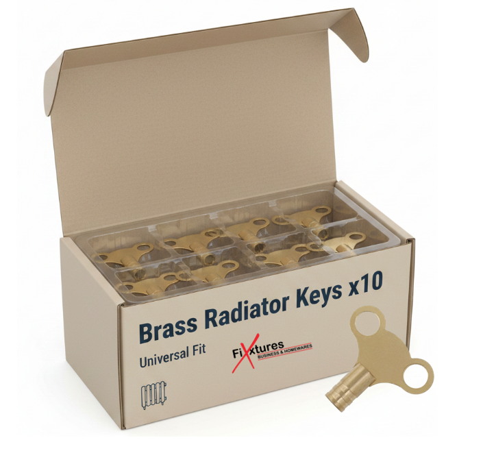 Fixtures Brass Radiator Key | For releasing air from Radiators.