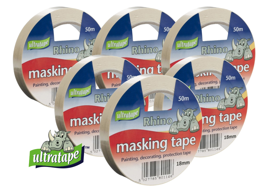 Ultratape Rhino Masking Tape 18mm x 50m