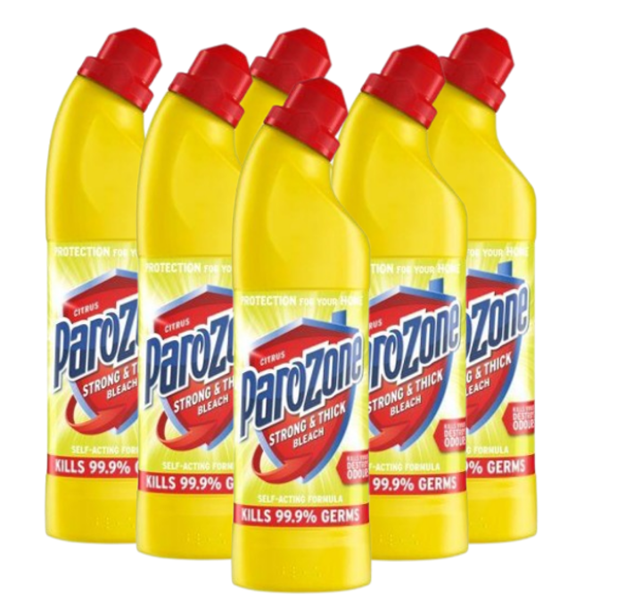 Jeyes Parozone Citrus Bleach 6 x 750ml
