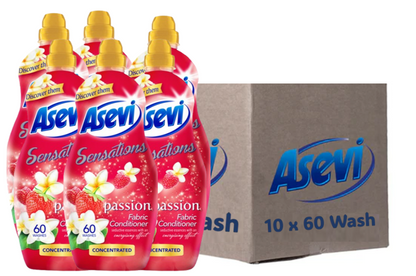 Asevi Sensations SPANISH Fabric Conditioner Passion 60 Wash 1.32L