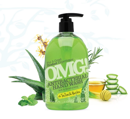 OMG Aloe Vera & Tea Tree Hand Wash 500ml