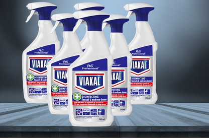 Viakal Disinfecting Limescale & Washroom Cleaner Spray 10 x 750ml | Case Rate