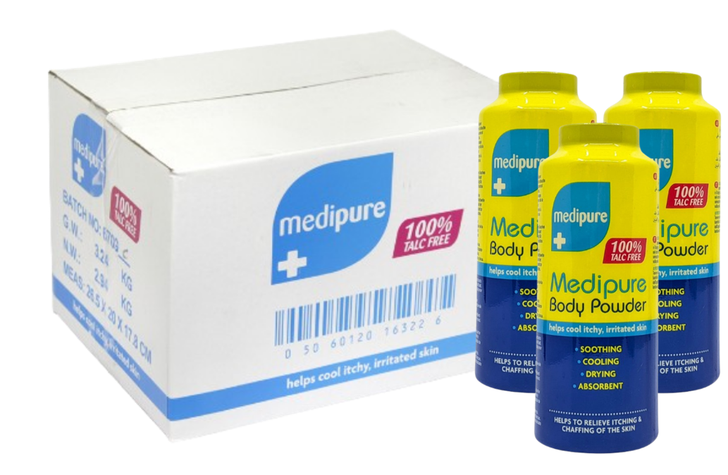 Medipure Medicated Talc Free Body Powder 200g