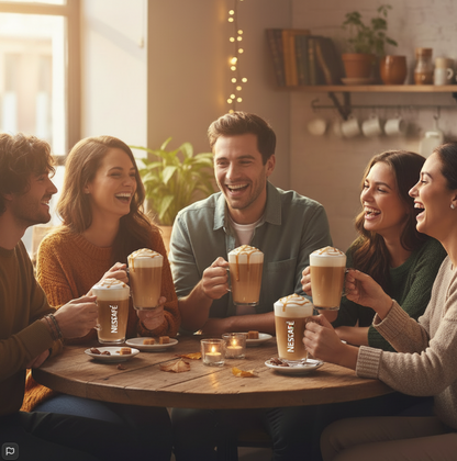 NESCAFÉ Latte Caramel Instant Gold Coffee 72 x Sachets
