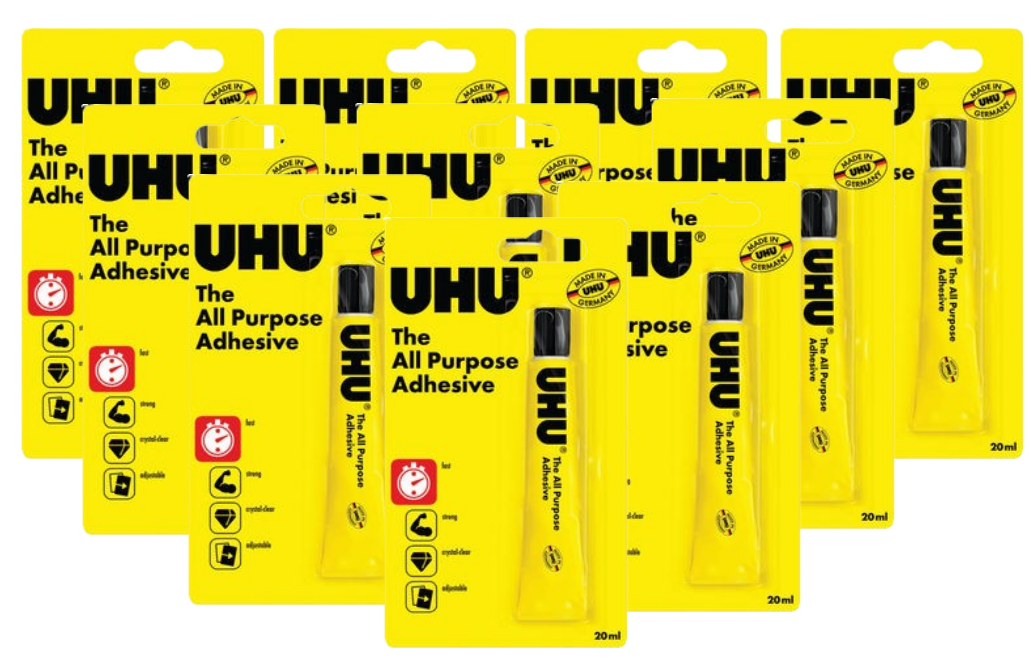 UHU All Purpose Adhesive Tube - Blister 20ml