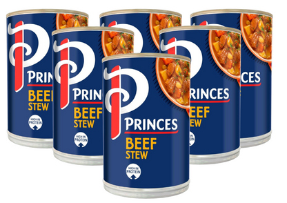 Princes Beef Stew | A meal in a tin | 6 x 392g tins