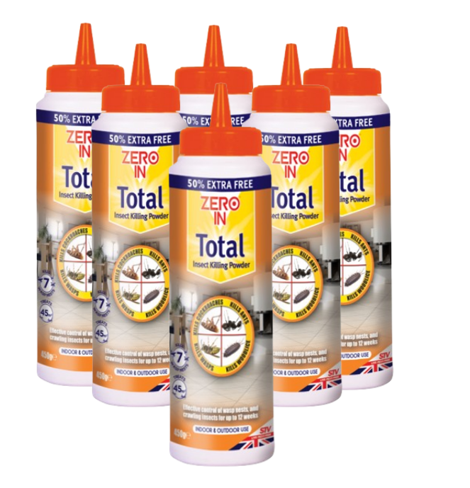 Zero In® Total Insect Killing Powder | Long lasting Protection | 450g Powder