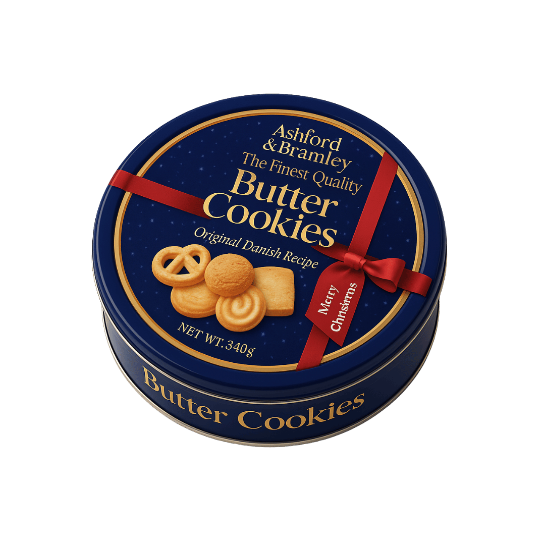 Ashford & Branley Butter Cookies 340g